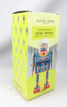 Robot - Mechanical Walking Tin Robot - Astro Captain (St.John Tin Toy)