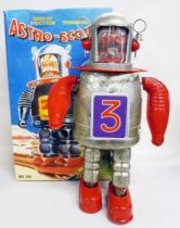 Robot - Mechanical Walking Tin Robot - Astro-Scout (Q.S.H.)