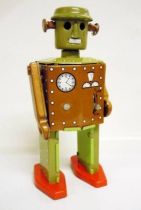 Robot - Mechanical Walking Tin Robot - Atomic Robot Man (Q.S.H.)