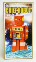 Robot - Mechanical Walking Tin Robot - Chief Robot (sparkling) SUPT