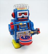 Robot - Mechanical Walking Tin Robot - Drum Robot (N.R.)