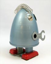 Robot - Mechanical Walking Tin Robot - Egg Robot Grey (Ha Ha Toy)