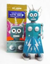 Robot - Mechanical Walking Tin Robot - Electra Robot (St. John)
