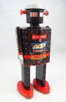 Robot - Mechanical Walking Tin Robot - M-65 Robot Emergency (St.John Tin Toy)