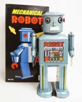 Robot - Mechanical Walking Tin Robot - Mechanical Robot (Ha Ha Toy)