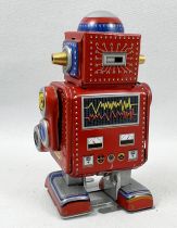 Robot - Mechanical Walking Tin Robot - Mechanical Robot (N.R.) MS524R
