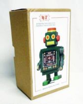 Robot - Mechanical Walking Tin Robot - Mechanical Robot Green (N.R.)