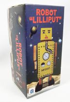 Robot - Mechanical Walking Tin Robot - Mini Robot Lilliput Yellow (Ha Ha Toy) MS651