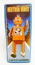 Robot - Mechanical Walking Tin Robot - Neutron Robot (St.John Tin Toy)