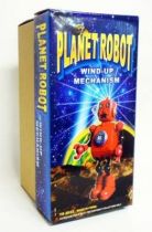 Robot - Mechanical Walking Tin Robot - Planet Robot (red)