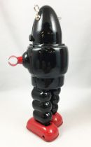 Robot - Mechanical Walking Tin Robot - Planet Robot (sparkling) Black Ha Ha Toy MS430N