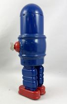 Robot - Mechanical Walking Tin Robot - Robby Robot \ Blue Astronaut\  (sparkling) MS427