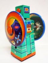 Robot - Mechanical Walking Tin Robot - Robot with Wheels (SUPT)