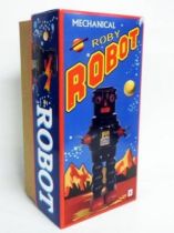 Robot - Mechanical Walking Tin Robot - Roby Robot (red)