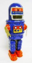 Robot - Mechanical Walking Tin Robot - Roby Robot (sparkling)