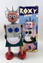 Robot - Mechanical Walking Tin Robot - Roxy Robot (St. John)