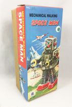 Robot - Mechanical Walking Tin Robot - Space Man (Ha Ha Toy) MS439