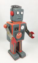 Robot - Mechanical Walking Tin Robot - Strand Robot (Q.S.H.) MS384