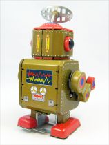 Robot - Mechanical Walking Tin Robot - Tambourine Robot (N.R.)