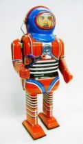 Robot - Mechanical Walking Tin Robot - The Adventure of Space Man (Schylling Toys)