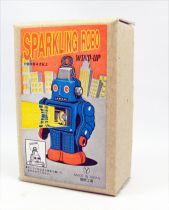 Robot - Mechanical Walking Tin Robot Card Holder (sparkling) Yonezawa