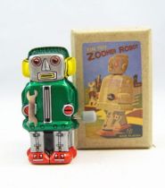 Robot - Mini Wind-Up en Tôle - Zoomer Robot 01