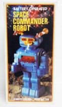 Robot - Remote Control Battery Operated Walking Robot - Space Commander Robot