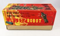 Robot - Remote Control Planet Robot (Battery Operated Tin Toy) - Yoshiya 1958 (Japan)