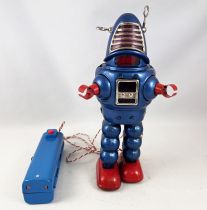 Robot - Remote Control Planet Robot (Battery Operated Tin Toy) - Yoshiya 1958 (Japan)