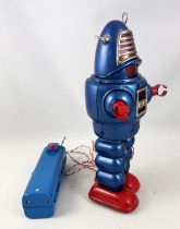 Robot - Remote Control Planet Robot (Battery Operated Tin Toy) - Yoshiya 1958 (Japan)