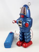 Robot - Remote Control Planet Robot (Battery Operated Tin Toy) - Yoshiya 1958 (Japan)