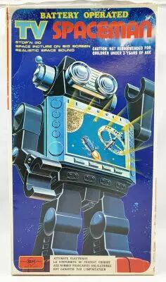 Robot - Robot Marcheur � Pile - TV Spaceman (Horikawa S.H. Japan)
