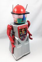 Robot - Robot Marcheur à Pile en Tôle - Advanced Robotman Chief Smoky (Ha Ha Toys)