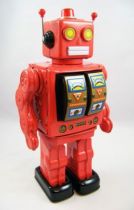 Robot - Robot Marcheur à Pile en Tôle - Electron Robot (rouge) 02