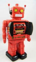 Robot - Robot Marcheur à Pile en Tôle - Electron Robot (rouge) 04