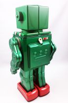 Robot - Robot Marcheur en Tôle à Piles - Dino Robo (Metal House reproduction Horikawa)