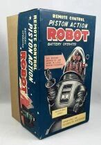 Robot - Robot Marcheur filoguid&eacute; en T&ocirc;le - Robot \'\'Robby\'\' (Ha Ha Toy) TR2051