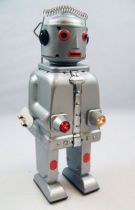 Robot - Robot Marcheur Mécanique & à Pile en Tôle - Mr. Robot the Mechanical Brain (Ha Ha Toys) 02