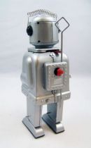 Robot - Robot Marcheur Mécanique & à Pile en Tôle - Mr. Robot the Mechanical Brain (Ha Ha Toys) 03