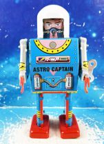 Robot - Robot Marcheur Mécanique en Tôle - Astro Captain (St.John Tin Toy) sans boite