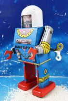 Robot - Robot Marcheur Mécanique en Tôle - Astro Captain (St.John Tin Toy) sans boite