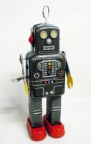 Robot - Robot Marcheur Mécanique en Tôle - Atomic Tom MS 438 (ImageGifts)