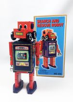 Robot - Robot Marcheur Mécanique en Tôle - Chien Robot MS 486 (ImageGifts)