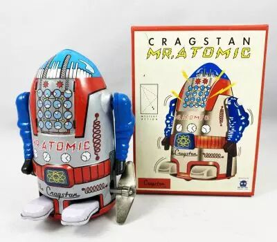 Ha Ha Toys (MS403) Space Robot - robot mécanique en tôle | UK