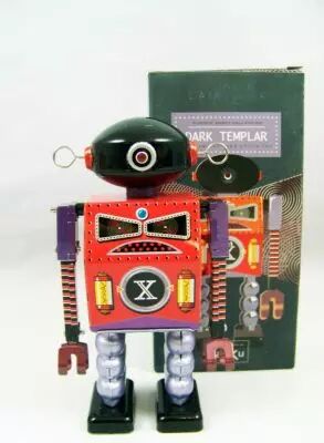 Robot - Robot Marcheur M�canique en T�le - Dark Templar (St.John Tin Toy) 01
