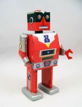 Robot - Robot Marcheur Mécanique en Tôle - Laser Robot (St.John Tin Toy) 02