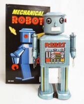 Robot - Robot Marcheur Mécanique en Tôle - Mechanical Robot (Ha Ha Toy)