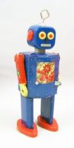 Robot - Robot Marcheur Mécanique en Tôle - Neutron Robot II (St.John Tin Toy) 02