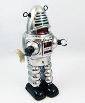 Robot - Robot Marcheur Mécanique en Tôle - Planet Robot (étincelant) Ha Ha Toy