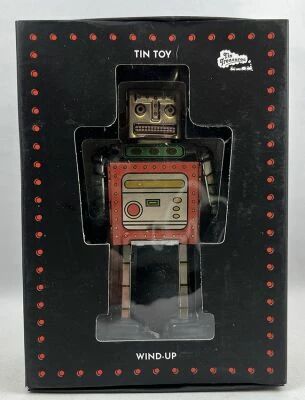 Robot - Robot Marcheur M�canique en T�le - Ro-Bot Pixel (Tin Treasures)